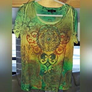 B.L.E.U Blouse Women's XLarge